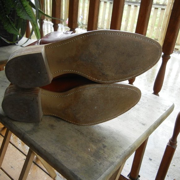 Dingo Acme Mens Western Cowboy Boots 7799 Embroidered  Brown Leather USA 10D - Picture 10 of 10